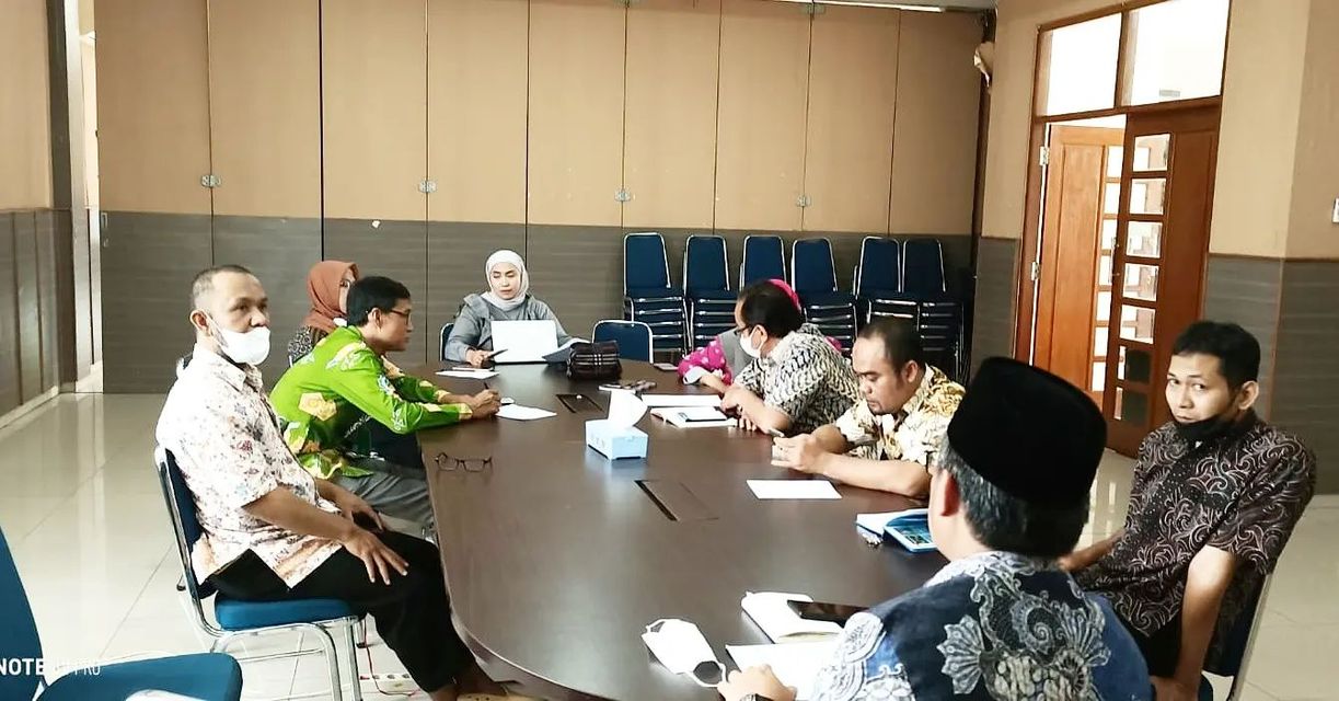 Sekretariat Kantor Kemenag Tangsel Adakan Rapat Koordinasi